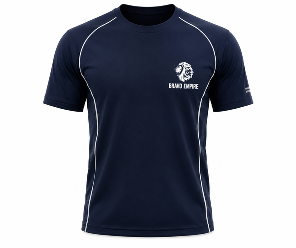 Bravo Empire Performance T-Shirt – Navy