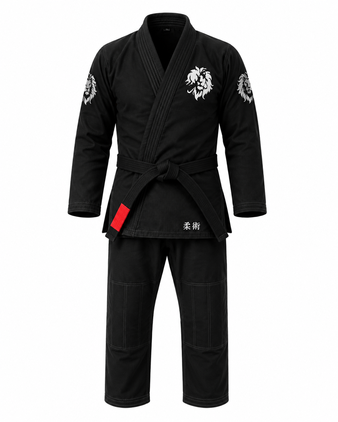 Bravo Empire Premium BJJ Gi – Jet Black &amp; Silver