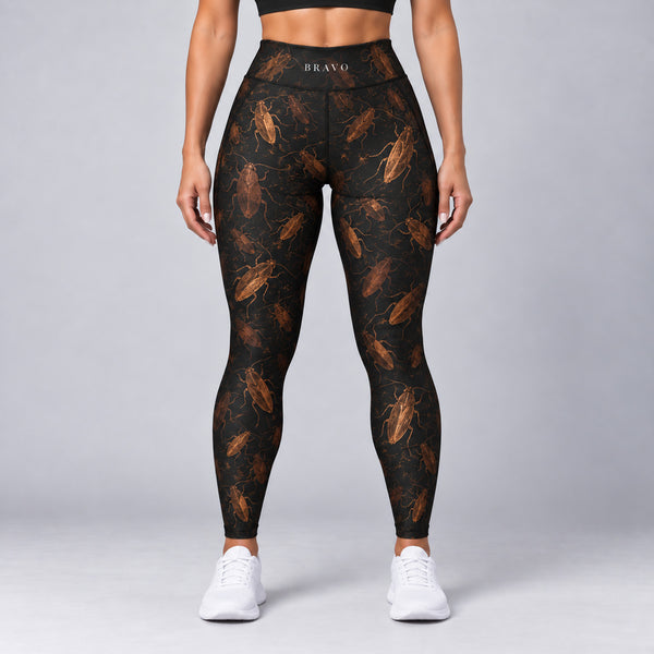 Bravo Women’s Midnight Beetle High-Waisted Leggings