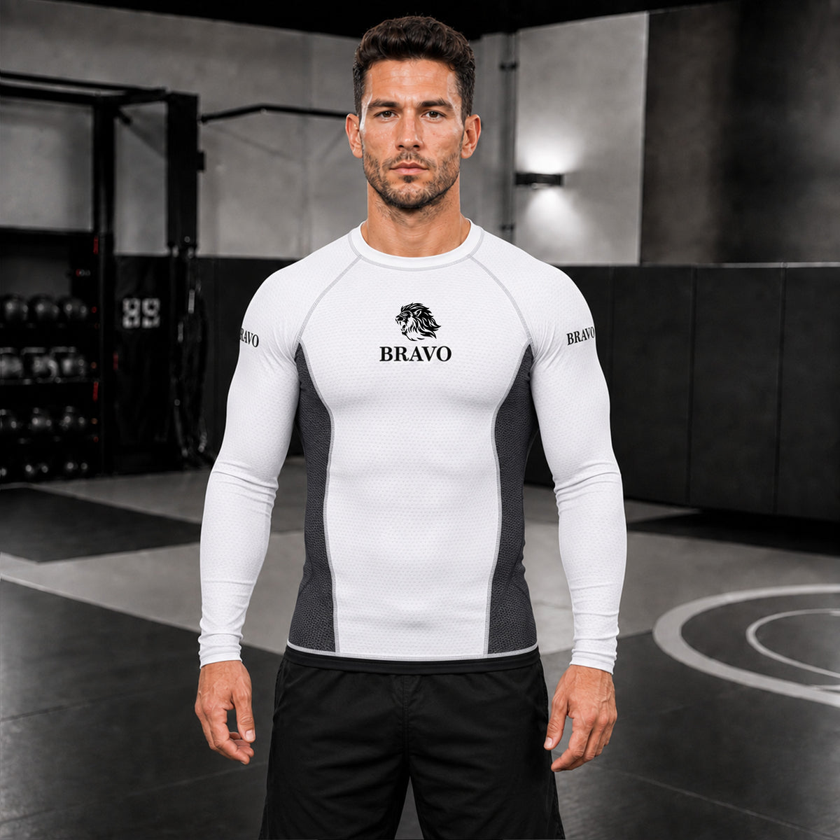 Bravo Men’s Scorpion Strike Long-Sleeve Rash Guard