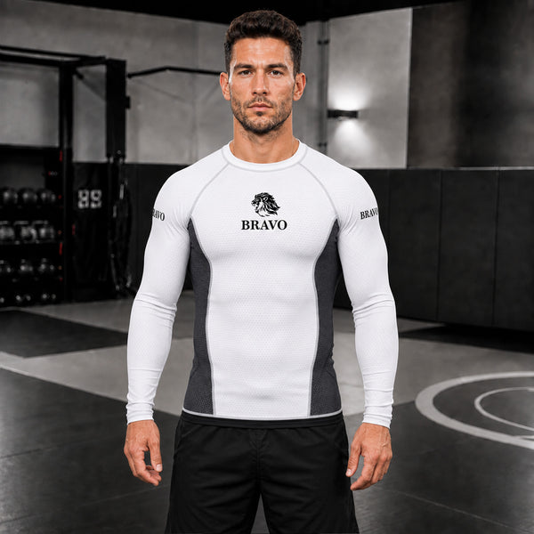 Bravo Men’s Scorpion Strike Long-Sleeve Rash Guard