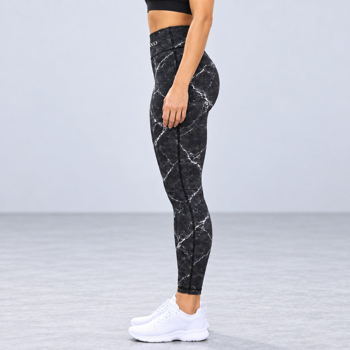 Bravo Women’s Midnight Marble High-Waisted Leggings